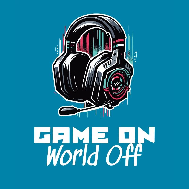 Gioco On World Off Gamer Sayings Camicia