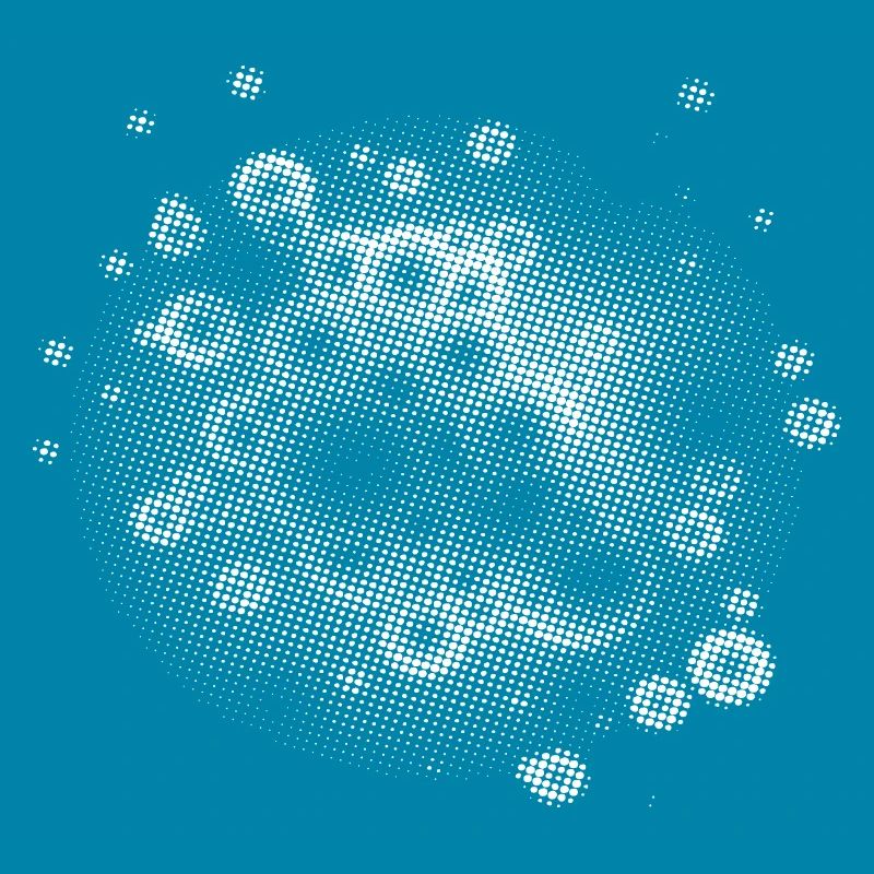 Pixel Cloud White | flash | rasterize | trendy