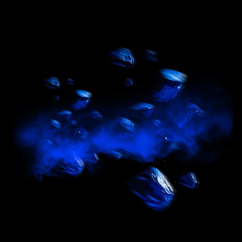 Sort de Cristal Bleu
