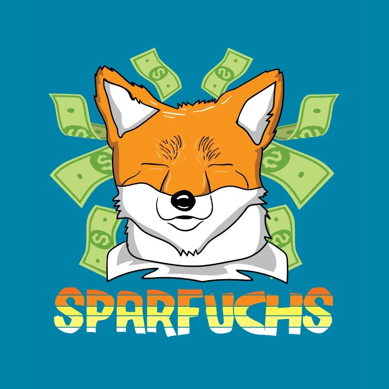 Sparfuchs Save money Miserly Stingy Miser collar