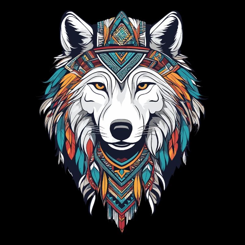 Arktischer Wolf
