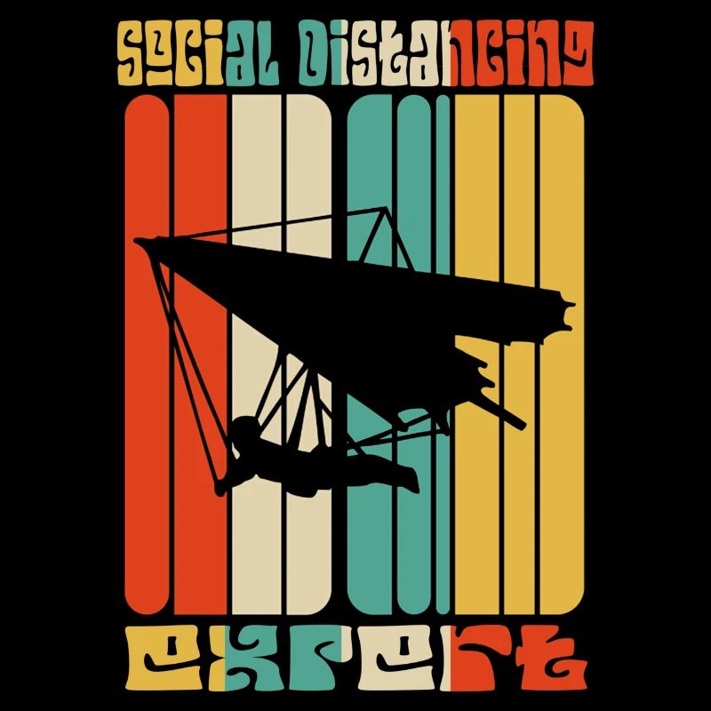 Social distancing Expert Hang Gliding