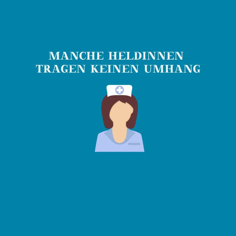 Krankenschwester Heldin Superheldin Geschenkidee