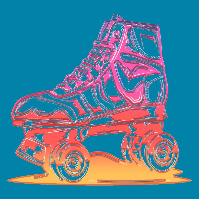 rollerblades patins rollers rollerskates retro