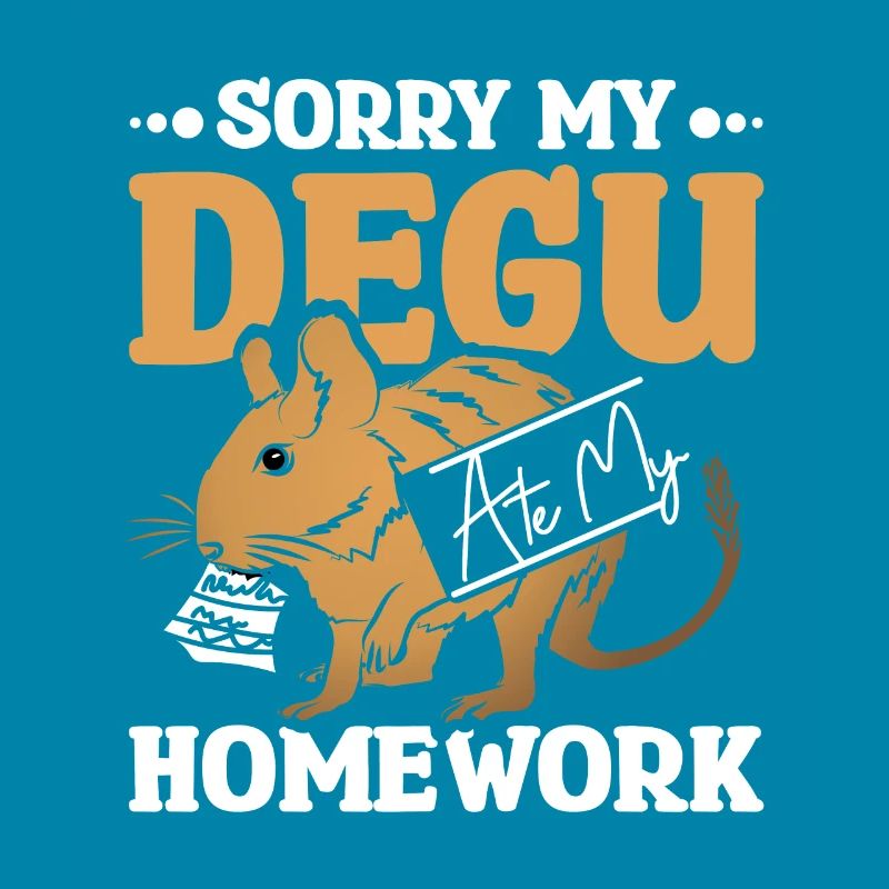 Désolé mon octodé a mangé mes devoirs