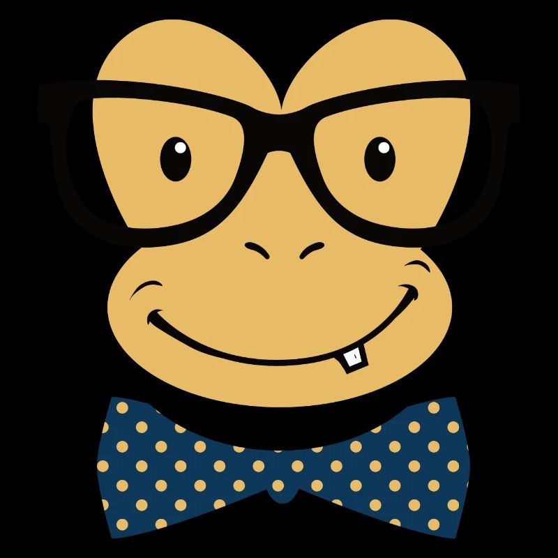 nerdy monkey