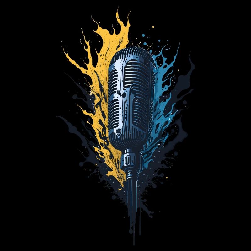 Microphone splash