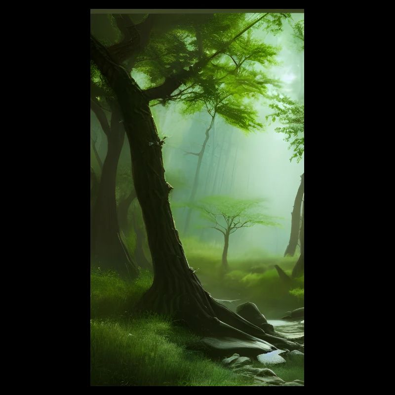 Silent forest magic