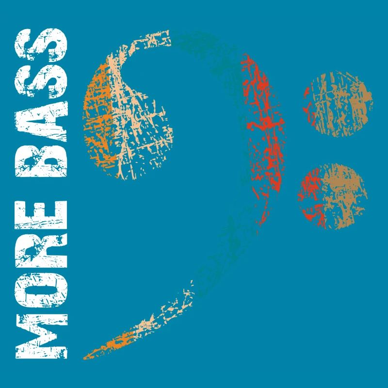 Plus de basses s’il vous plaît, grosse clé de fa