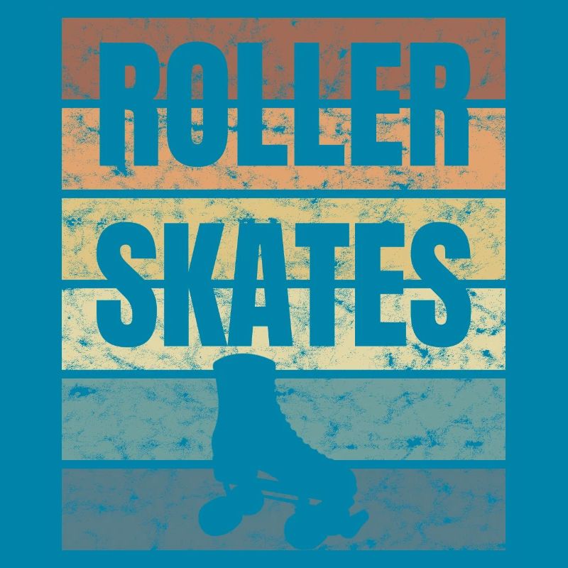 Skaters Gonna Roller Skate Crunge Effect