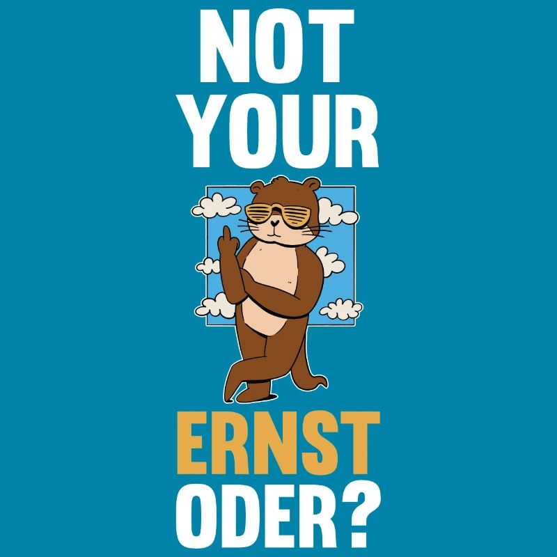 Not Your Ernst Oder Mittelfinger Bär