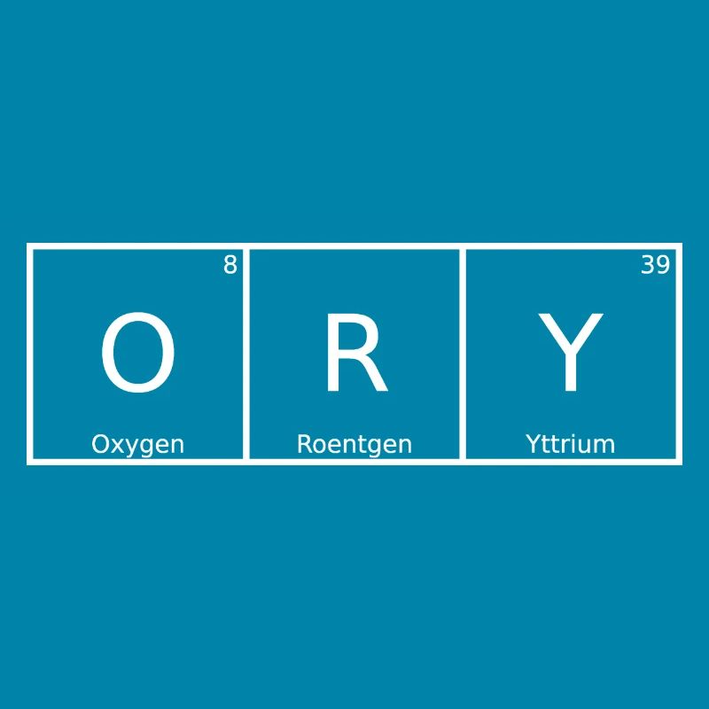 Ory Name First Name Chemistry Periodic Table Elements