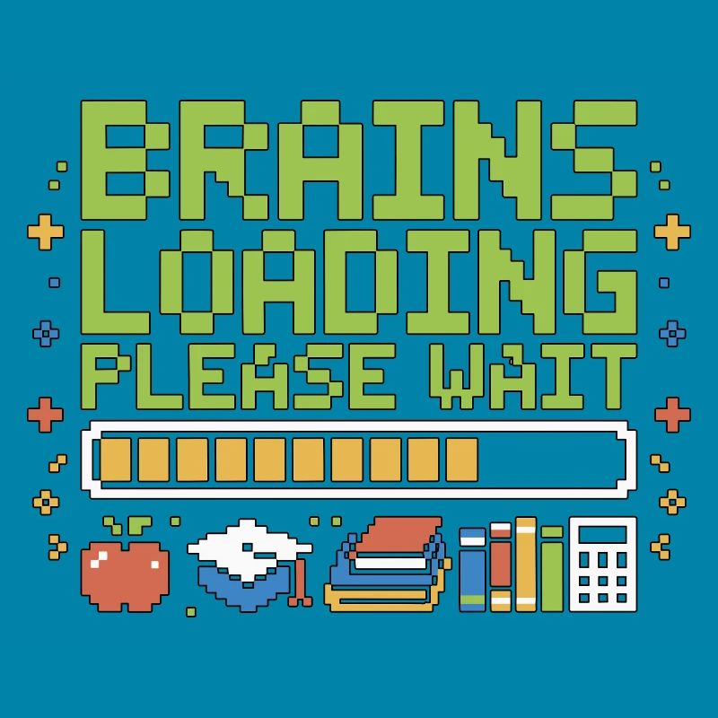 High School Teacher Brains Loading Please Teaching