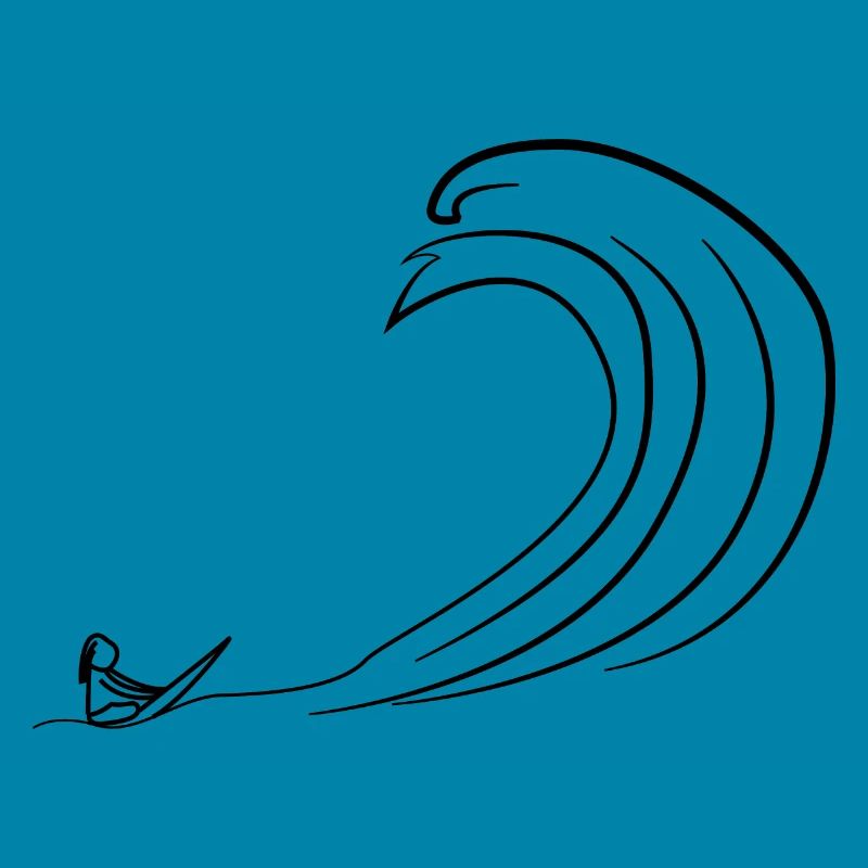 Surfer wave