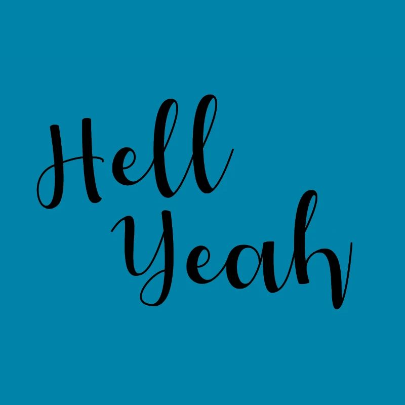 Hell Yeah Lettering