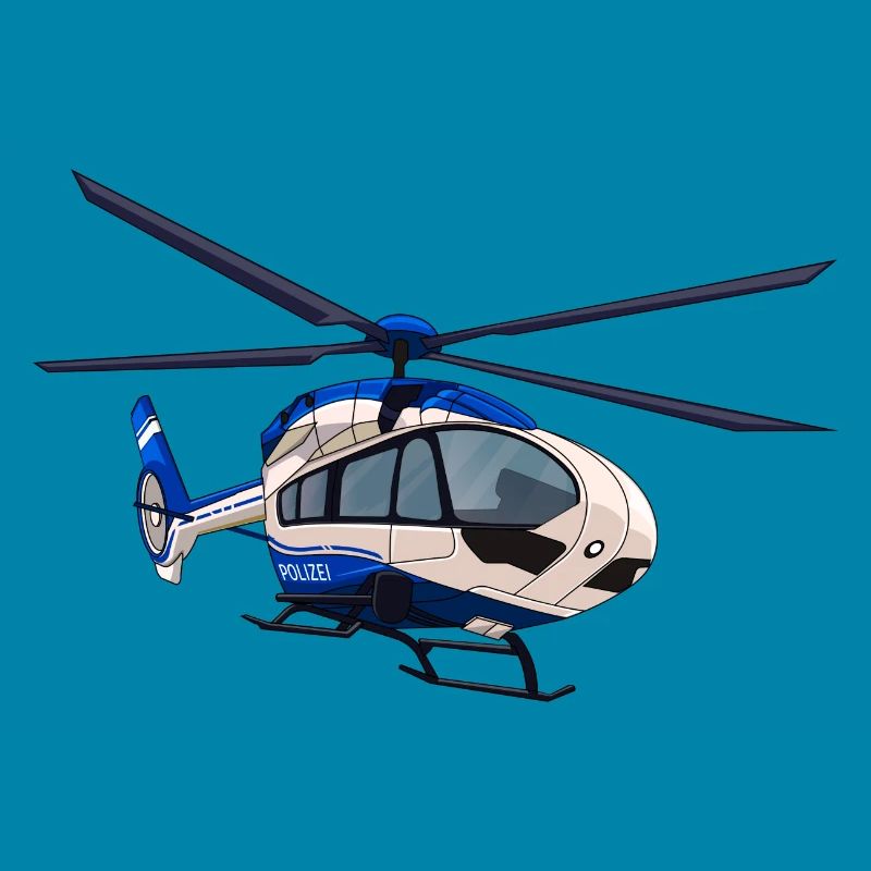 Polizeihubschrauber Polizei Hubschrauber Pilot
