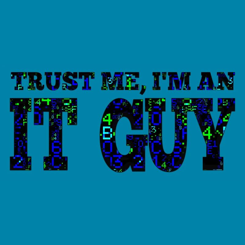 IT-Typ Unterstützung Geek Computer Computer Geek Techniker