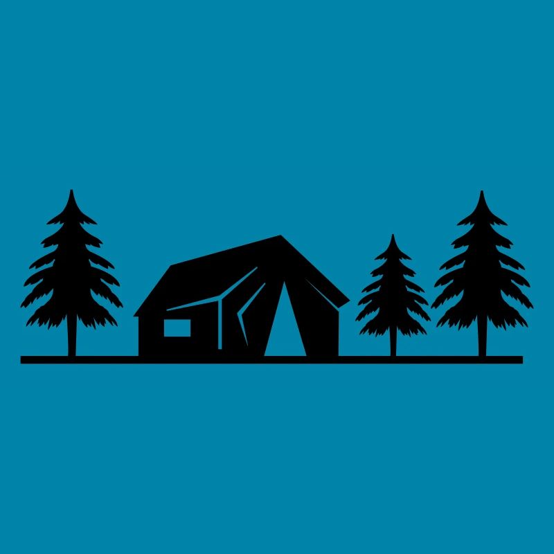 cabane dans la forêt