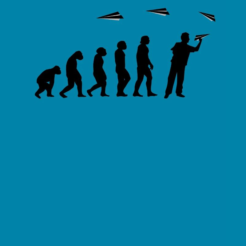 Papier Pilote d’avion Math Teacher Evolution