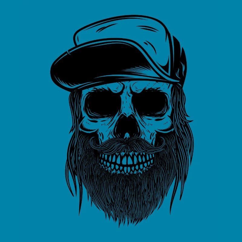 Schmuddeliger Schädel