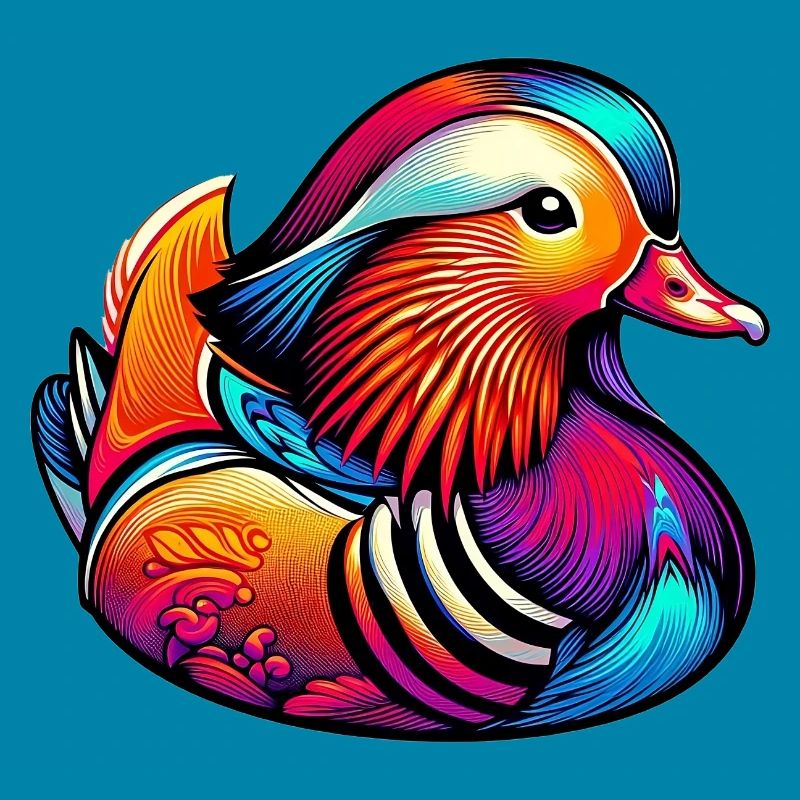 Mandarin duck