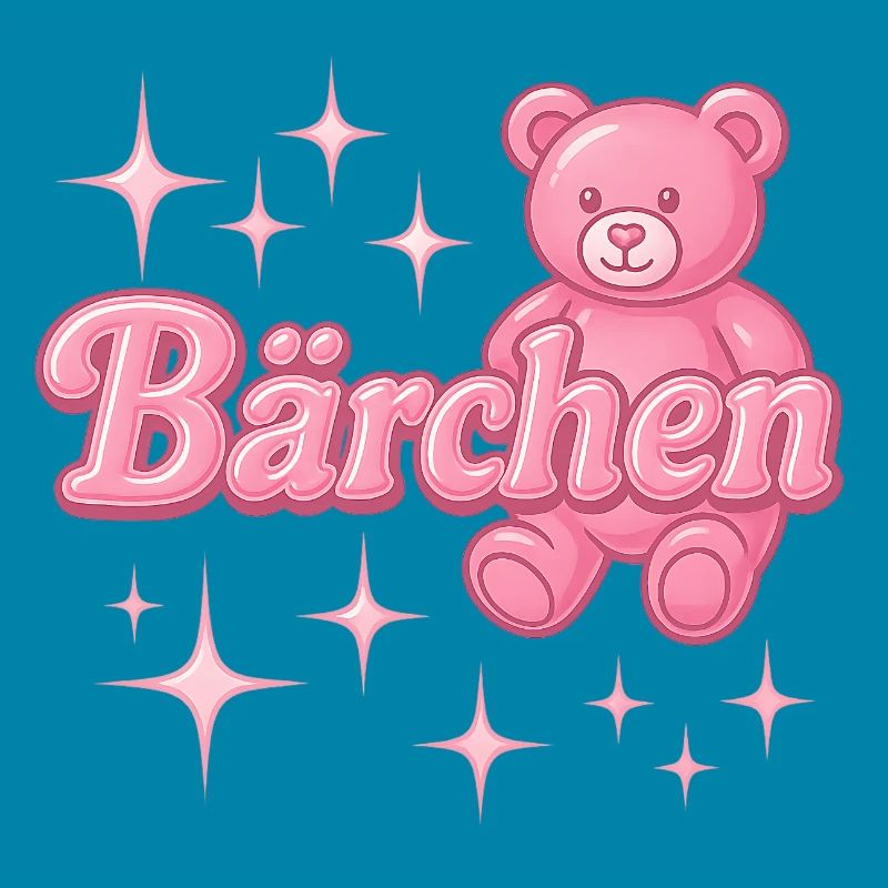 bärchen / y2k spitzname statement design