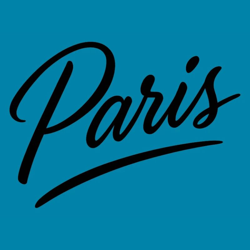 Pariser Script-Schriftzug