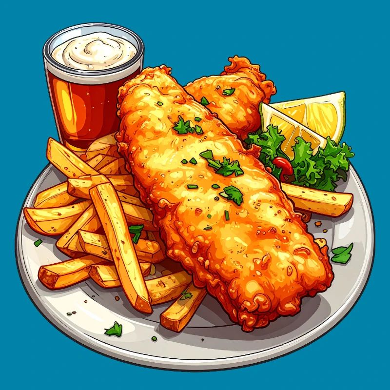 Fish and chips