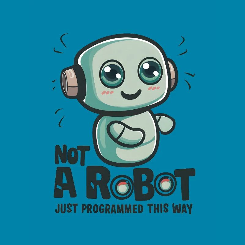 Not a Robot, Just Programmed This Way