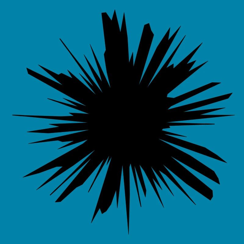 Conception de blast explosion destruction