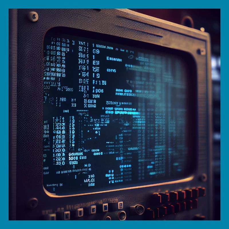 Code auf einem PC-Bildschirm