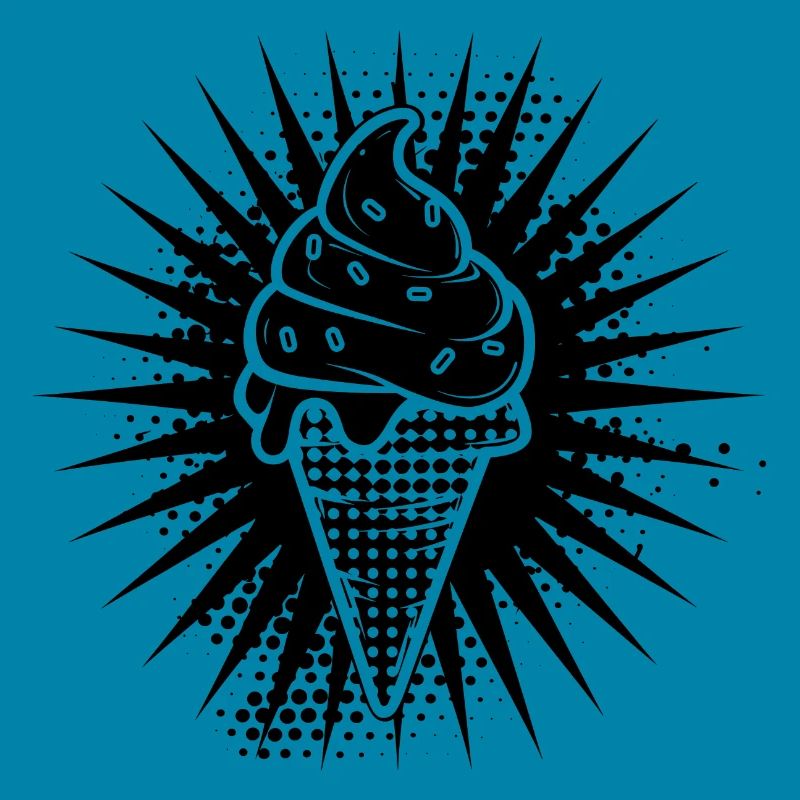 Cornet de crème glacée