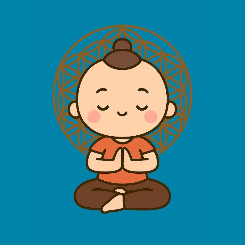 Méditation devant la Fleur de Vie
