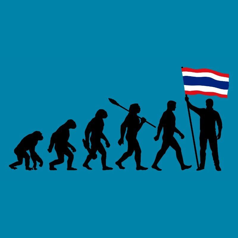Thaïlande - Evolution - Drapeau - Nation
