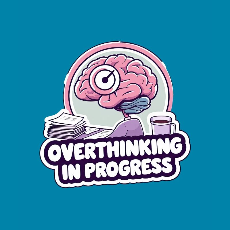 Overthinking in Progress – Funny Brain