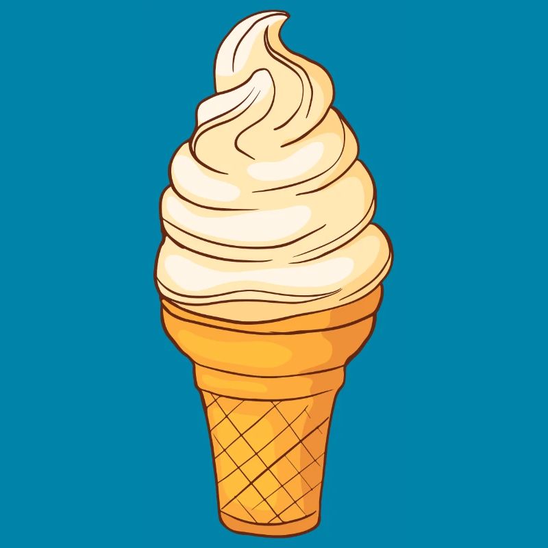 Softeis Eis Speiseeis Eiskrem Eiscreme Kugeleis