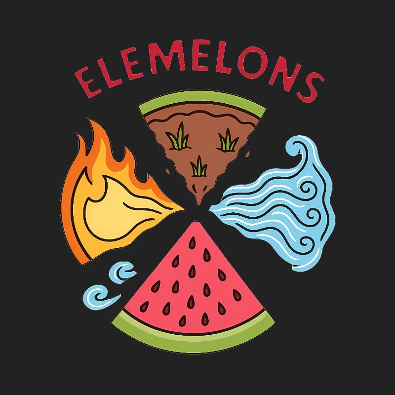 Elemelons Conception élémentaire de pastèque
