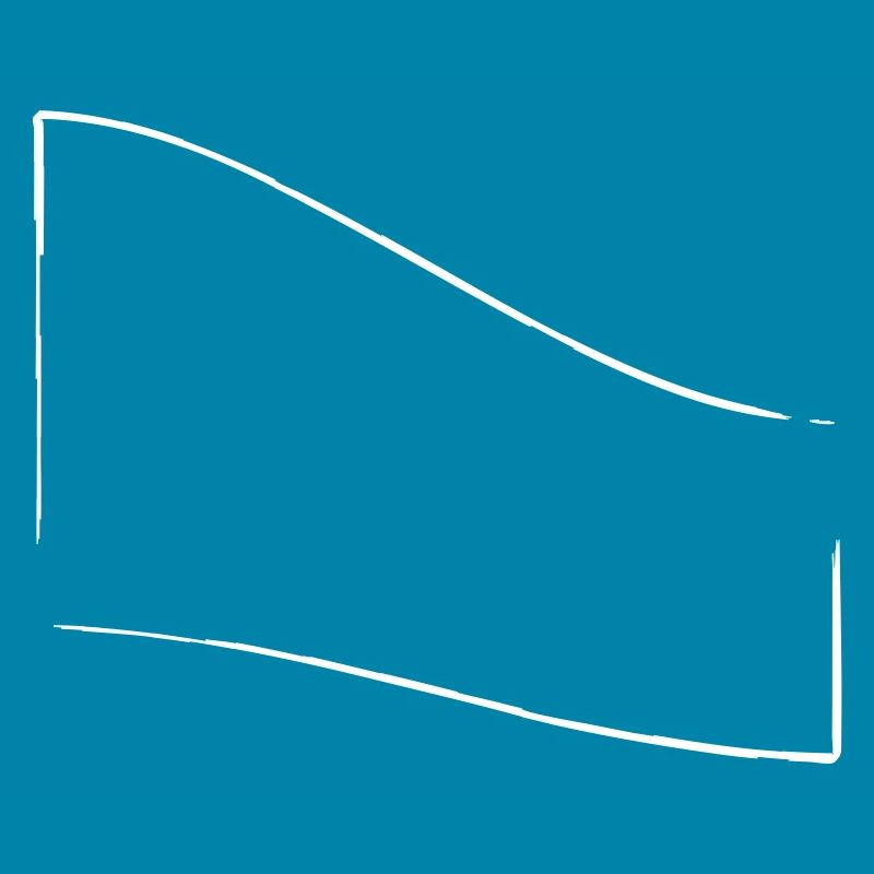 openFrame naar beneden gebogen | Vectorafbeelding