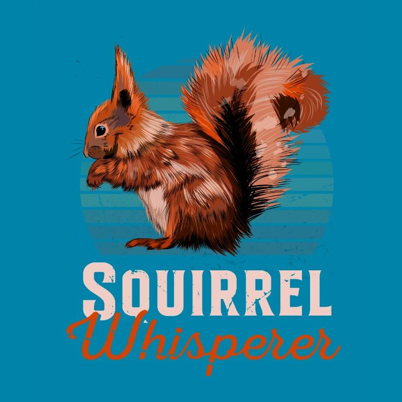 Squirrel Whisperer Fox Eastern Gray Japanese