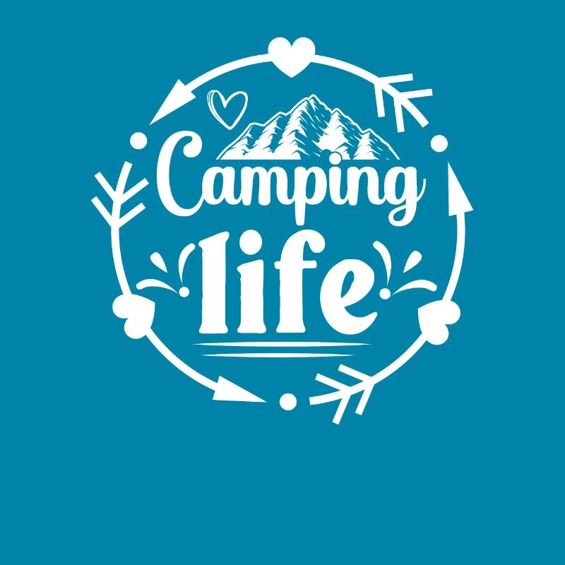 Camping Leben Wandershirt
