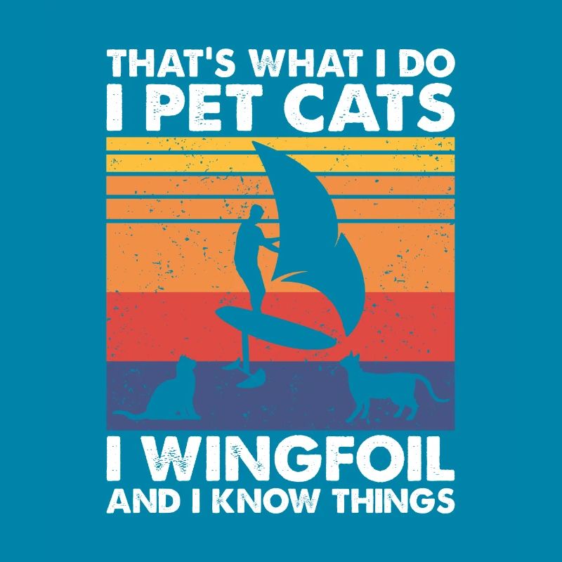C’est ce que font les chats de compagnie Wingfoil & Know Things
