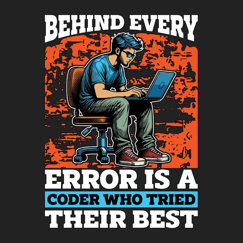 Coder Behind Every Error Is A Coder Web Developer
