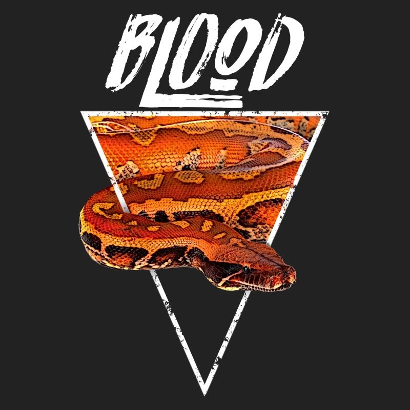 Blutpython Schlangenhüter Geometrisch