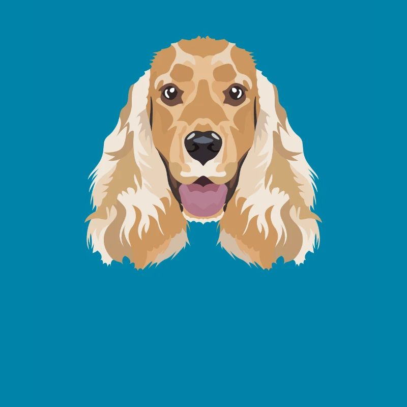 Cocker anglais souriant Spaniel