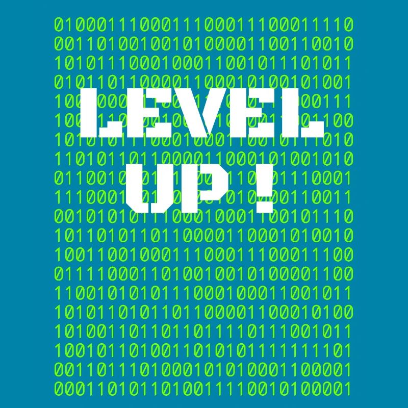 Level up and binary code