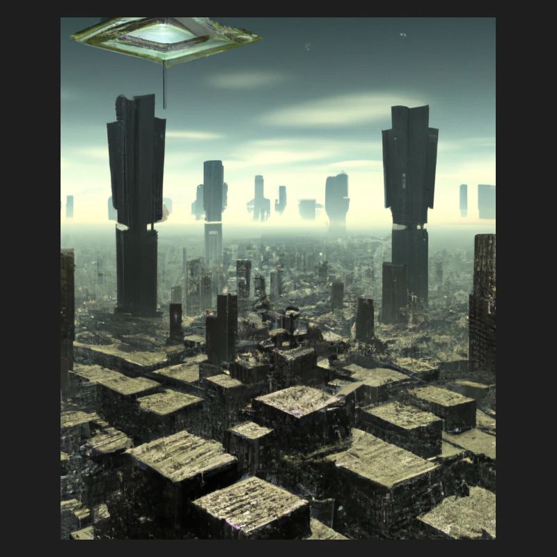 Science Fiction City Future