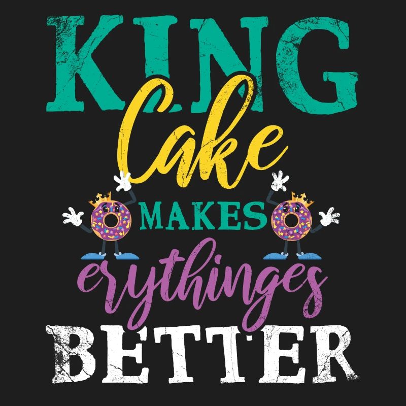 King Cake Makes Everything Better for Baker Or