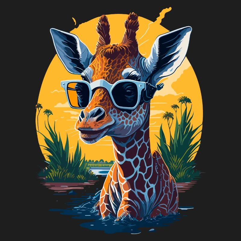 Coole Giraffe