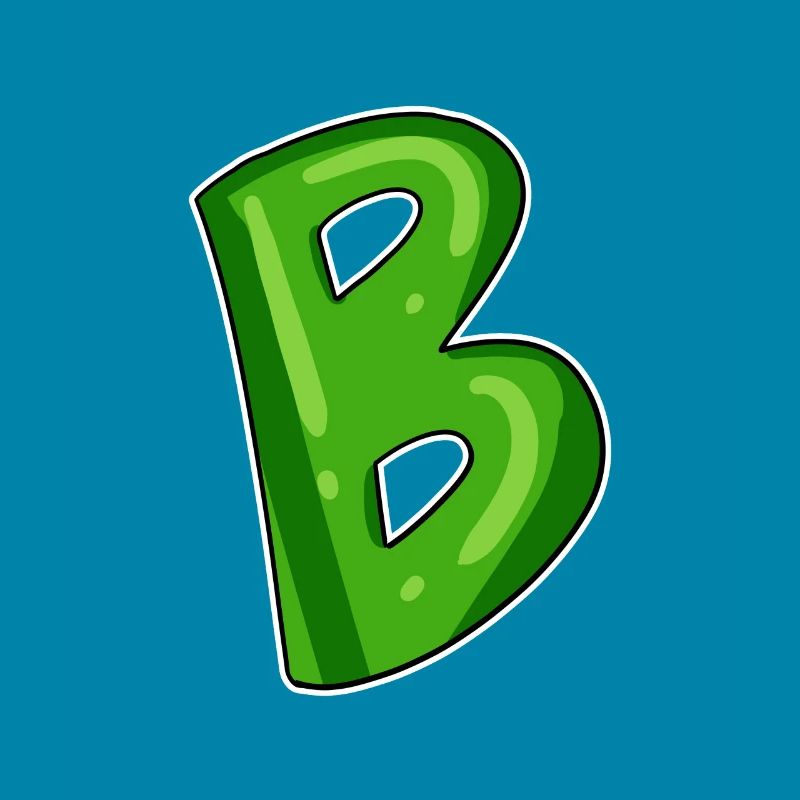 Buchstabe B - Anfangsbuchstabe B