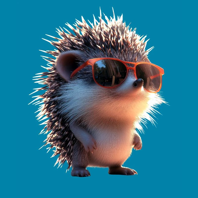 Hérisson Hérisson à ventre blanc Hérisson épineux Amour Hérisson mignon